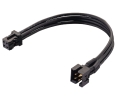 Hafele 237.56.335 Adapter Cable, EFL 3/EFL 3C DG2, With Previous Mini Plug and New Mini Plug, 3 15/16" Length, Black