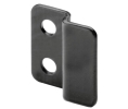 Hafele 239.61.350 Strike Plate, for Behind Door, SP-257-3 Model, Steel, Black