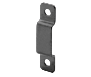 Hafele 239.61.730 Strike Plate, Belt Loop Style, SP-250-1 Model, Steel, Nickel Plated