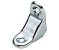 Hafele 260.43.903 Corner Bracket, Uses Flat Head #10 Screws, 1 3/8" x 1 3/8", 3/4" Width, 1/8" Material Thickness, Steel, Zinc