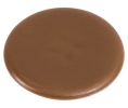 Hafele 262.24.162 Cover Cap, For Häfele Minifix® 15, without Rim, 15/32" - 1/2" Wood Thickness, 11/16" Head Ø, Plastic, Brown, Box of 100 Pieces