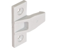 Hafele 262.50.740 Push-In Fitting, AS Frame Component, Keku System, with wood screws, White