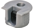 Hafele 263.10.205 Connector Housing, Rafix 20 System, without Ridge, with Tightening Element, For wood thickness 19 mm, Plastic, Gray