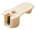Hafele 263.12.405 Connector Housing, Rafix 32 SE System, without Ridge, With tightening element, For wood thickness 19 mm, Beige