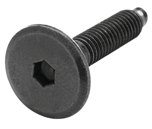 Hafele 264.88.330 Joint Connector Bolt 1/4-20, Type JCB-C, 1-3/16" Length, 4/5" Thread Length, Black Oxide, Box of 100