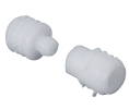 Hafele 267.20.700 Two-Piece Connector, Press-Fit, Detachable, Nylon