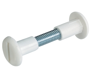 Hafele 267.25.702 Connecting Screw, M6, Clamping Range 1-11/32" - 1-3/5"