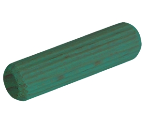 Hafele 267.84.235 Wood Dowel, Pre-Glued, Multi-Grooved, Fluted, 5/16" x 1-3/8", Box of 1000