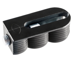 Hafele 267.91.254 Cabinet Connector, Lamello Cabineo, 1/2" Routing Depth, Version Cabineo 12, Black