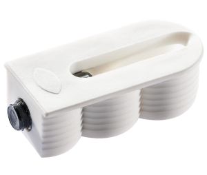 Hafele 267.91.251 Cabinet Connector, Lamello Cabineo, 5/16" Routing Depth, Version Cabineo 8, White