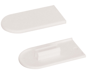 Hafele 267.91.287 Cover Cap, Lamello Cabineo, Plastic, Signal White