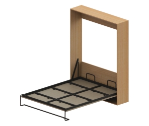 Hafele 271.92.202 Bed Kit, Double/Full, Steel, Black, Set