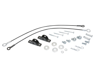 Hafele 271.98.111 Anti-Tip Kit, for TVs