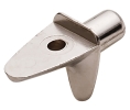 Hafele 282.24.711 Shelf Support, Ø1/5", Zinc Alloy, Nickel-Plated