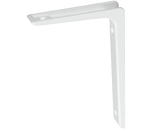 Hafele 287.35.741 Shelf Support, 265 lbs. per Pair, 6" x 4/5" x 7-7/8" Dimensions, Aluminum, White