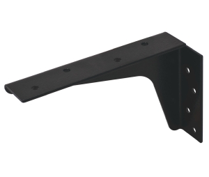 Hafele 287.74.326 Work Surface Brackets, Rigid, 24" x 24" (L x H), Black, Pair