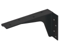 Hafele 287.74.321 Work Surface Brackets, Rigid, 8" x 12" (L x H), Black, Pair