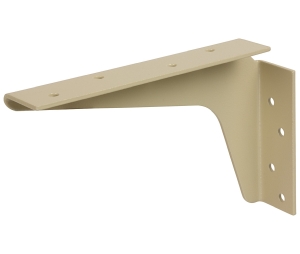 Hafele 287.74.423 Work Surface Brackets, Rigid, 15" x 21" (L x H), Almond, Pair