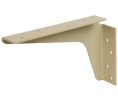 Hafele 287.74.423 Work Surface Brackets, Rigid, 15" x 21" (L x H), Almond, Pair