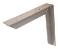 Hafele 287.74.451 Countertop Support Bracket, 18" x 18" (L x H), 450 lbs per Bracket, Aluminum, Powder Chrome, Pair