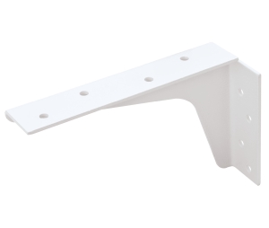 Hafele 287.74.721 Work Surface Brackets, Rigid, 8" x 12" (L x H), White, Pair
