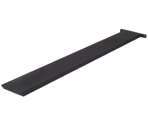Hafele 287.75.386 Island Bracket, Centerline Countertop Support, 36" Length, Black