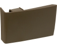 Hafele 290.06.032 Cover Cap, for Cabinet Hanger for Wall Unit, Left Hand, Taupe Gray