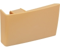 Hafele 290.06.033 Cover Cap, for Cabinet Hanger for Wall Unit, Left Hand, Maple