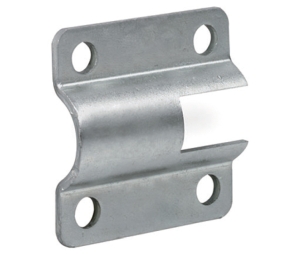 Hafele 290.24.919 Wall Plate, Steel, Zinc Plated