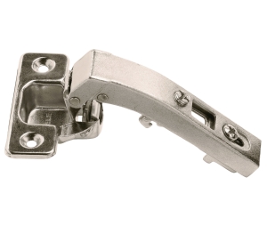 Hafele 315.01.740 Blind Corner Clip-On Hinge, 92° Opening Angle, Soft Close, Inset Overlay
