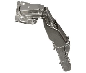 Hafele 315.02.500 Wide Angle Clip-On Hinge, 165° Opening Angle, Self Close, Full Overlay