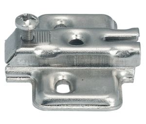 Hafele 316.51.504 Flanged Mounting Plate, One Piece, Screw Mounted, Reinforcement 4 mm