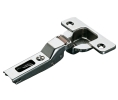 Hafele 329.17.802 Concealed Hinge, Salice Push, 110° Opening Angle, Self-Opening, Half Overlay, Screw Mounting, Steel, Nickel Plated
