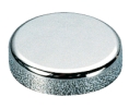 Hafele 329.22.210 Trim Cap, Salice, Round, for 94° Glass Door Hinges, Round, Polished Chrome