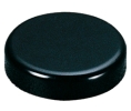 Hafele 329.22.310 Trim Cap, Salice, Round, for 94° Glass Door Hinges, Round, Black