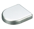Hafele 329.22.920 Trim Cap, Salice, Round, for 94° Glass Door Hinges, Round, Silver