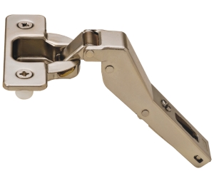 Hafele 329.25.448 45° Corner Hinge, Concealed, Special Application, On an Angled End Panel, Salice Silentia +, Press-Fit, Model C7R6VE9