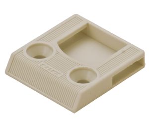 Hafele 329.44.431 Locking Part, Salice, DP29SNBR, for Screw-Mount Catch, Beige