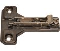 Hafele 329.64.571 Clip Face Frame Mounting Plate, Salice, BAU3R16, Screw-Mounted, 1/25" Distance, 1/2" Overlay, Titanium
