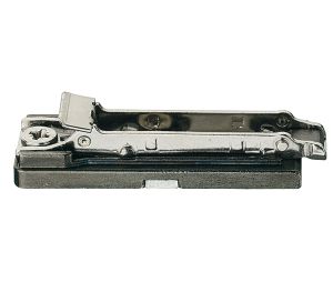 Hafele 329.67.060 Mounting Plate, Duomatic SM, for Duomatic Premium Titanium, 0 mm Distance, Titanium