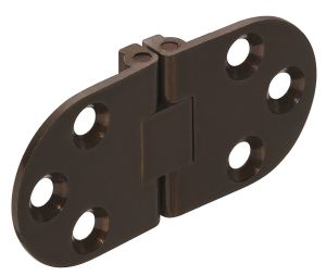 Hafele 341.32.100 Self-Supporting Hinge, for Folding and Sewing Machine Tables, Bronze