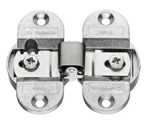 Hafele 343.91.600 Folding Door Institutional Hinge, Aximat®, Opening Angle 180°, for Hawa Multifold, Nickel