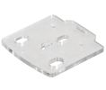 Hafele 344.06.790 Spacer Plate, for Aximat® 300, 3/64" Thickness, Plastic, Transparent