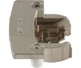 Hafele 344.06.810 Single Pivot Institutional Hinge Cup, Aximat® 300, Grade 1, for 1/4" Holes, Dowel Mount, Zinc, Matt Nickel