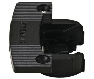 Hafele 344.06.850 Single Pivot Institutional Hinge Cup, Aximat® 300, Grade 1, Screw Mount, Zinc, Nickel-Plated, Black