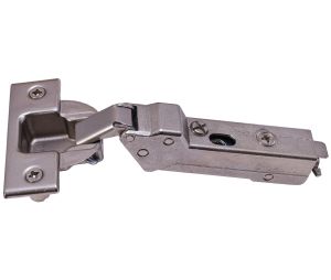 Hafele 348.36.532 Concealed Hinge, Grass Tiomos, Model F034139401228, 120° Opening Angle, Half Overlay, Self-close, Impresso Fitting