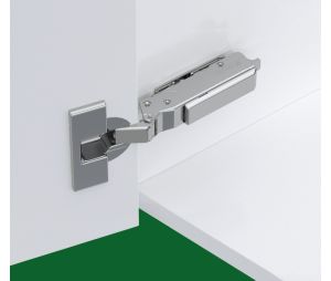 Hafele 348.36.601 Concealed Hinge, Grass Tiomos, Model F045138486228, 120° Opening Angle, Full Overlay, Self-close, Screw-on