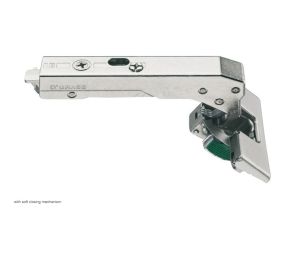 Hafele 348.37.810 Concealed Blind Corner Hinge, Grass Tiomos, Model F028138546223, 110° Opening Angle, Inset Mounting, Soft-close, Press-fit