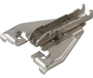 Hafele 348.38.575 Face Frame Adapter Baseplate, Grass Tiomos, Model F058139828228, 2 Point Fixing via Worm Gear, 5 mm Height