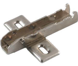 Hafele 348.38.583 Wing Baseplate, Grass Tiomos, Model F058139723228, 3-Point Fixing with Wood Screws, 3 mm